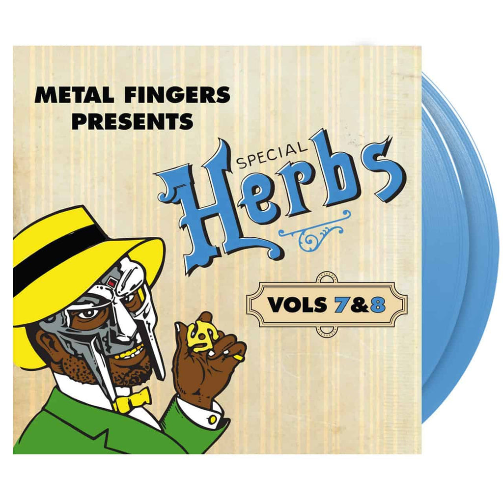 MF DOOM Special Herbs (Vols 7and8) Vinyl (Sky Blue, 2LP)