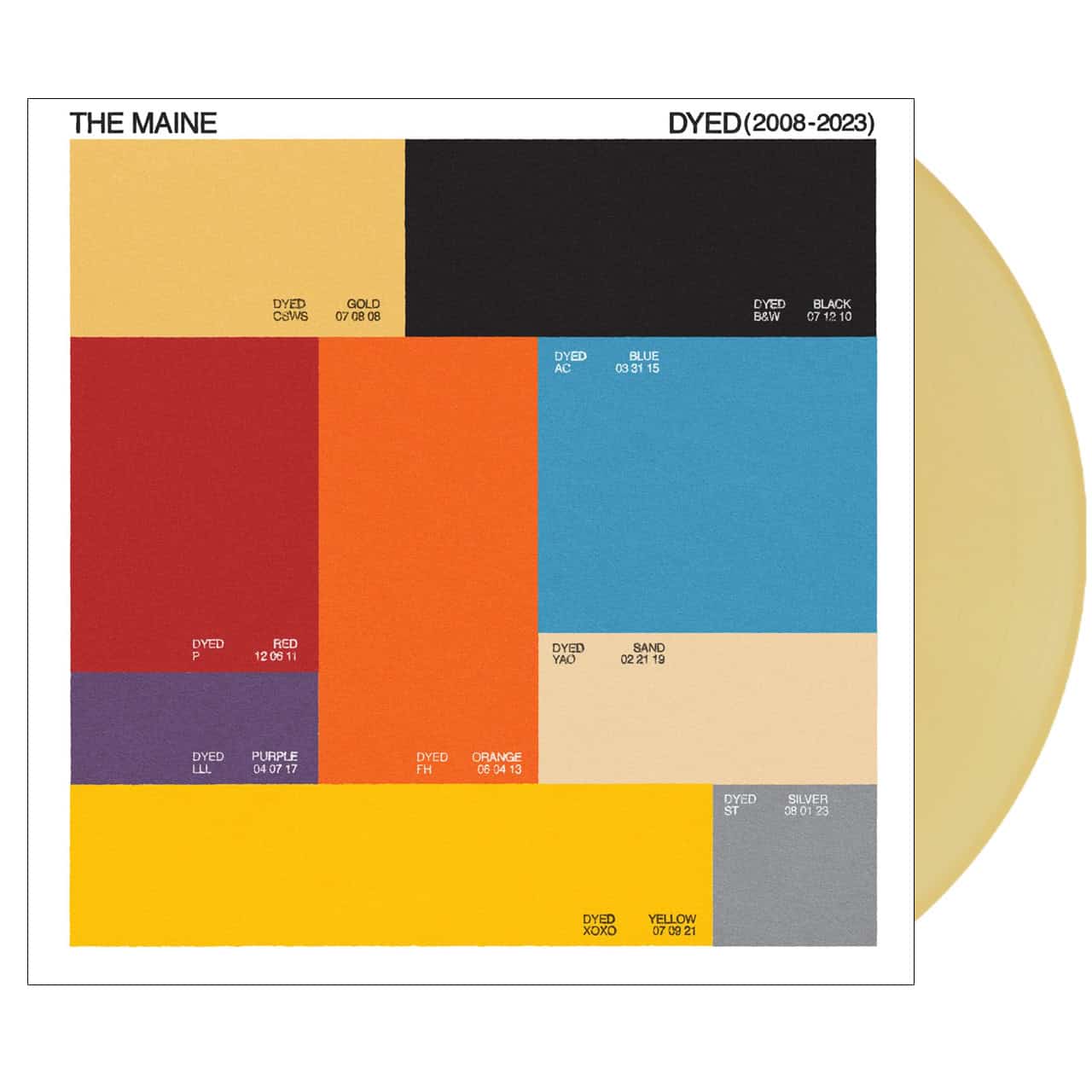 THE MAINE Dyed Vinyl Cream 1LP Ted Ellis THE MAINE Dyed Vinyl Cream 1LP Ted Ellis