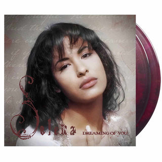 SELENA Dreaming Of You (30th Anniversary) Vinyl, Cover Dent (Target, Translucent Dark Mauve, 2LP)