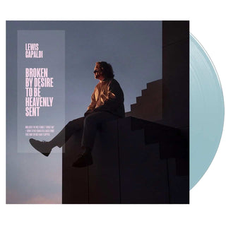 LEWIS CAPALDI Broken By Desire To Be Heavenly Sent Vinyl, Cover Dent (Target, Light Blue, 12', 1LP)