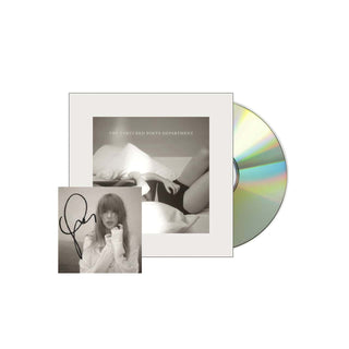 TAYLOR SWIFT The Tortured Poets Department: The Manuscript CD, Signed Card (Jewel Case)