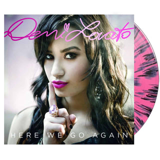 DEMI LOVATO Here We Go Again Vinyl (Pink Black Splatter, 1LP)