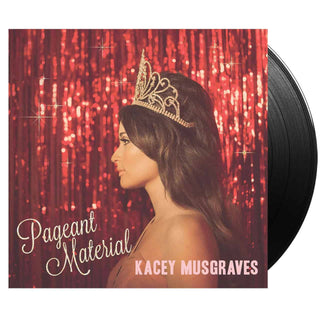 KACEY MUSGRAVES Pageant Material Vinyl, Cover Dent (Black, 12', 1LP)