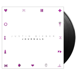 Journals Vinyl, Cover Dent (Black, 2LP)  by JUSTIN BIEBER