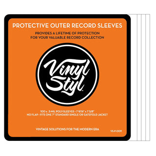 VINYL STYL 12' Outer Sleeve 10 Pack Vinyl Accessory