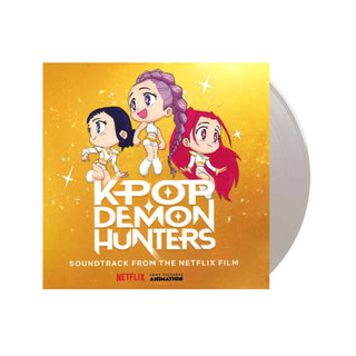 OST KPop Demon Hunters: Golden/Your Idol Vinyl (Target, Silver, 4inch)