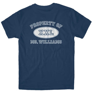 PARAMORE Property Of Ms. Williams Tshirt (Blue)