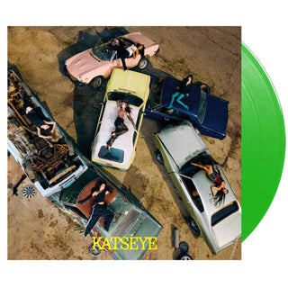 KAT SEYE Beautiful Chaos Vinyl, Signed Card, Cover Dent (Neon Lime, 12", 1LP)