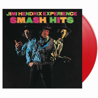 THE JIMI HENDRIX EXPERIENCE Smash Hits Vinyl, Cover Dent (Opaque Red, 12', 1LP)