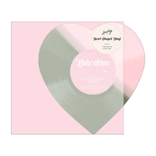 LAUFEY Valentine Heart-Shaped Vinyl, Cover Dent (Strawberry Matcha, 1LP)