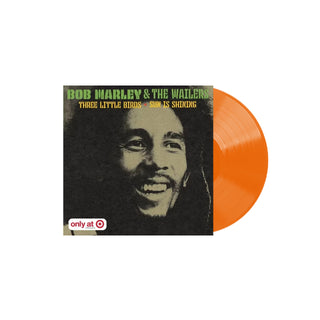 BOB MARLEY Three Little Birds/Sun Vinyl (Target, Orange, 4')