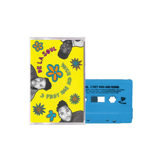 DE LA SOUL 3 Feet High And Rising Cassette (Blue, Jewel Case)