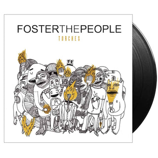FOSTER THE PEOPLE Torches Vinyl (Black, 12', 1LP)