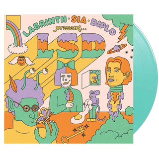 LABRINTH, SIA, DIPLO LSD 5th Anniversary Edition Vinyl (Sea Glass, 12', 1LP)