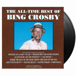 BING CROSBY All Time Greatest Hits Vinyl, Cover Dent (BN, Black, 1LP)