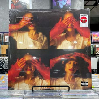 ARIANA GRANDE Eternal Sunshine Vinyl, Cover Dent (Target, Red, 12', 1LP)