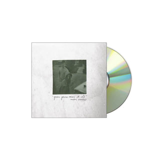 MODERN BASEBALL You're Gonna Miss It All CD (Digipak)