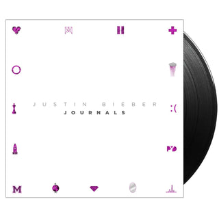 JUSTIN BIEBER Journals Vinyl (Black, 12', 2LP)