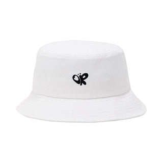 OLIVIA RODRIGO OR Butterfly Logo Bucket Hat/Cap (White)