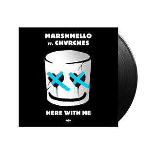 MARSHMELLO Here With Me Vinyl (Black, 7', 1LP)
