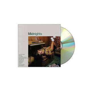 TAYLOR SWIFT Midnights Jade Green CD, Case Dent (Jewel Case) US