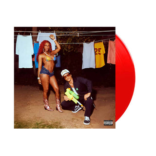 S EXYY RED, BRUNO MARS Fat Juicy And Wet Alternate Cover Vinyl (Red, 7")