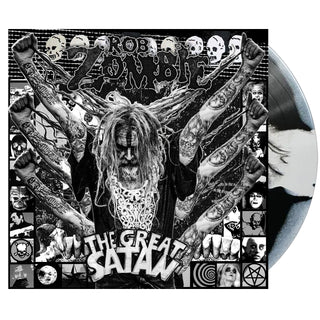 ROB ZOMBIE The Great Satan Vinyl (Black White Swirl, 1LP)