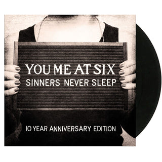 YOU ME AT SIX Sinners Never Sleep (10th Anniversary) Vinyl (Black)