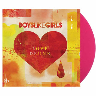 BOYS LIKE GIRLS Love Drunk Vinyl (Magenta)
