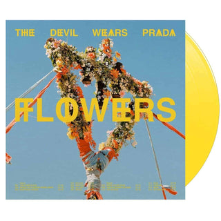 THE DEVIL WEARS PRADA Flowers Vinyl, Cover Dent (Opaque Yellow, 1LP)