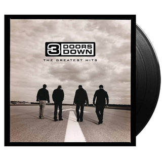 3 DOORS DOWN The Greatest Hits Vinyl, Cover Dent (Black, 1LP) US