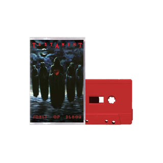 TESTAMENT Souls Of Black Cassette, Case Dent (Red, Jewel Case)