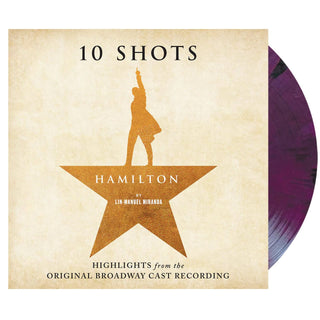 OST Hamilton: 10 Shots (Highlights From The Original Broadway Cast Recording) Vinyl (Purple Marble, 1LP)