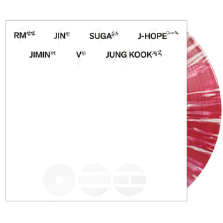 BTS Arirang Deluxe (B&W) Vinyl (Red, 12', 1LP)