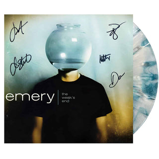 EMERY The Weak's End Vinyl, Signed (EXC, Blue Marble, 1LP)