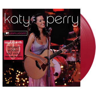 KATY PERRY Unplugged (Live At MTV) Vinyl, Cover Dent (UO, Red, 12', 1LP)