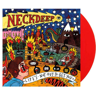 NECK DEEP Life's Not Out To Get You Vinyl (Red, 12', 1LP)