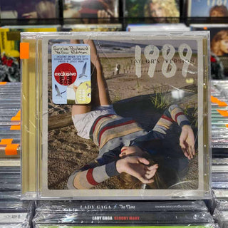 TAYLOR SWIFT 1989 (Taylor's Version) Sunrise Boulevard Yellow CD, Case Dent (Target, Jewel Case)