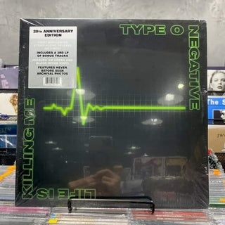 TYPE O NEGATIVE Life Is Killing Me 20th Anniversary Edition Vinyl (Green Black, 12', 3LP)US
