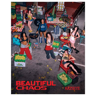 KATSEYE Beautiful Chaos Beautiful Version CD, Magazine