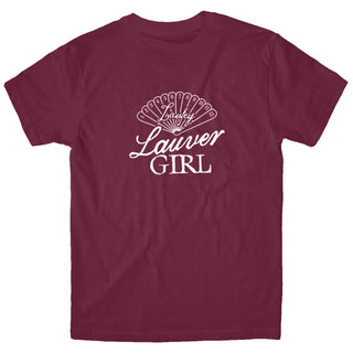 LAUFEY Lauver Girl Tshirt (Maroon)