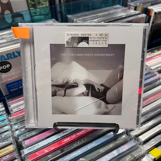 TAYLOR SWIFT The Tortured Poets Department Standard CD, Case Dent (Jewel Case)