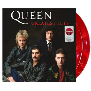 Greatest Hits Vinyl, Cover Dent (Target, Red, 2LP)  by QUEEN