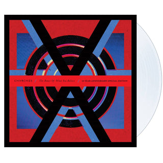 CHVRCHES The Bones of What You Believe (10th Anniversary Edition) Vinyl (Crystal Clear, 12', 1LP)EU