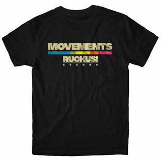 MOVEMENTS RUCKUS! Stereo Tshirt (Black)