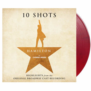 OST Hamilton: 10 Shots (Highlights From The Original Broadway Cast Recording) Vinyl (Target, Red Smoke, 1LP)