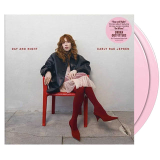 CARLY RAE JEPSEN Day and Night Vinyl (UO, Opaque Baby Pink, 12', 2LP)