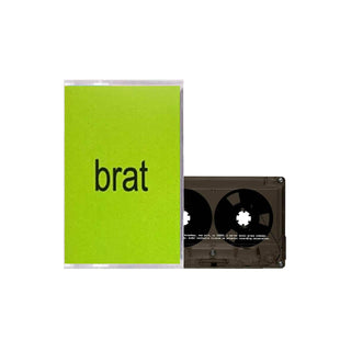 CHARLI XCX BRAT Cassette (Black, Jewel Case)