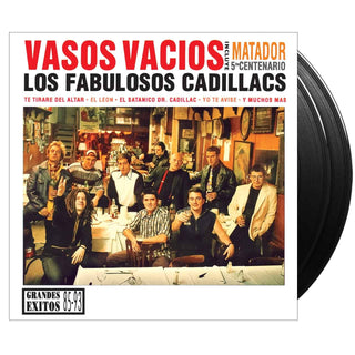 LOS FABULOSOS CADILLACS Vasos Vacíos Vinyl (Black, 12', 2LP)