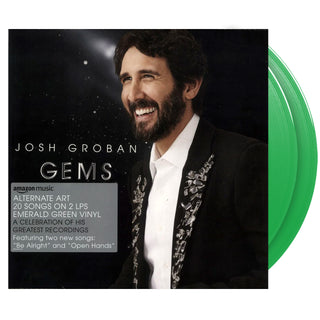 JOSH GROBAN Gems Vinyl (AMZ, Emerald Green, 2LP)